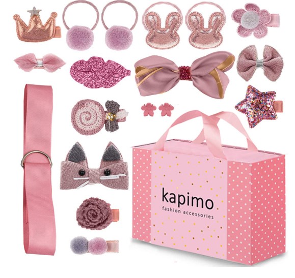 18 Pcs Hair Clips Combo